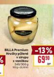 BILLYA PREMIUM HRU�KY P�LEN� V SIRUPU S VANILKOU