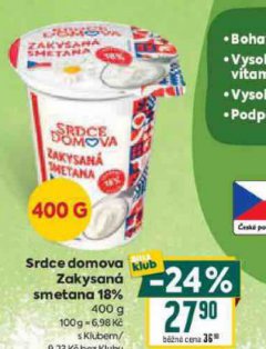 ZAKYSAN� SMETANA 18%
