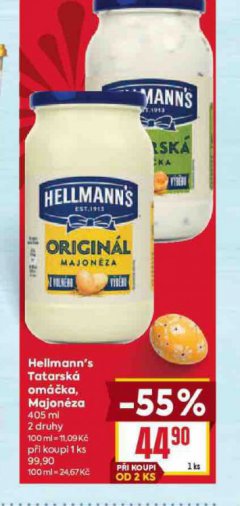 HELLMANN�S TATARSK� OM��KA, MAJON�ZA