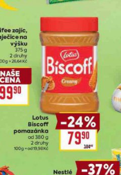 LOTUS BISCOFF POMAZ�NKA