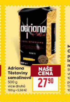 ADRIANA T�STOVINY SEMOLINOV�