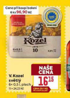 PIVO VELKOPOPOVICK� KOZEL 10