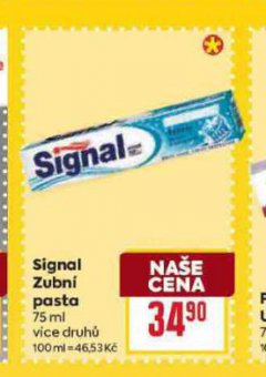 SIGNAL ZUBN� PASTA