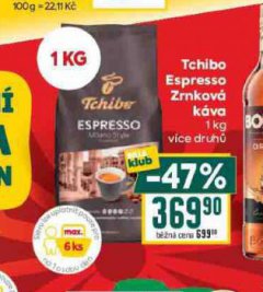 TCHIBO ESPRESSO ZRNKOV� K�VA