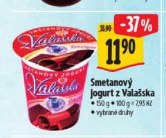 SMETANOV� JOGURT Z VALA�SKA