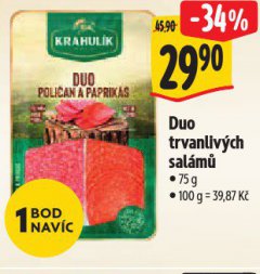 DUO TRVANLIV�CH SAL�M�