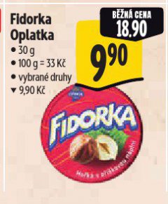 FIDORKA OPLATKA