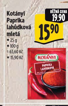 KOT�NYI PAPRIKA LAH�DKOV�