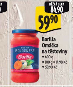 BARILLA OM��KA NA T�STOVINY