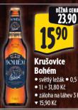 PIVO KRU�OVICE BOH�M