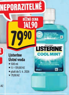 LISTERINE �STN� VODA