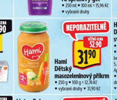 HAMI D�TSK� MASOZELENINOV� P��KRM