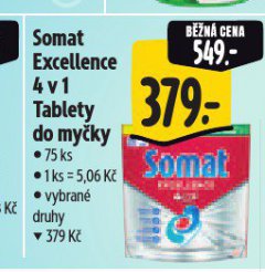 SOMAT TABLETY DO MY�KY