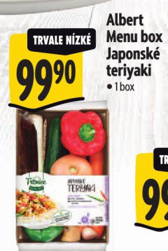 MENU BOX JAPONSK� TERIYAKI
