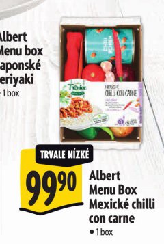 MENU BOX MEXICK� CHILLI CON CARNE