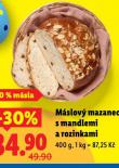 M�SLOV� MAZANEC S MANDLEMI A ROZINKAMI