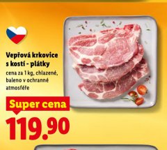 VEPŘOVÁ KRKOVICE S KOSTÍ - PLÁTKY