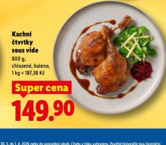 KACHN� �TVRTKY SOUS VIDE