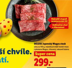 DELUXE JAPONSKÝ WAGYU STEAK