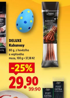DELUXE KABANOSY
