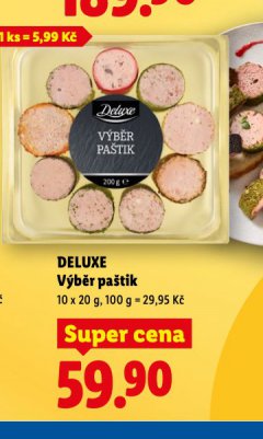DELUXE VÝBĚR PAŠTIK