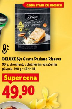 DELUXE SÝR GRANA PADANO RISERVA