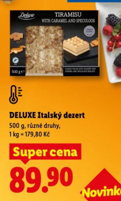 DELUXE ITALSKÝ DEZERT