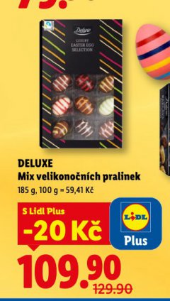 DELUXE MIX VELIKONOČNÍCH PRALINEK