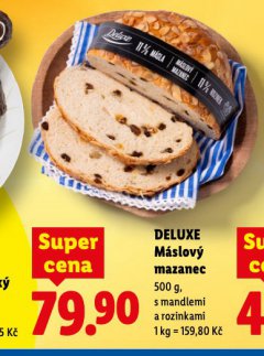 DELUXE MÁSLOVÝ MAZANEC