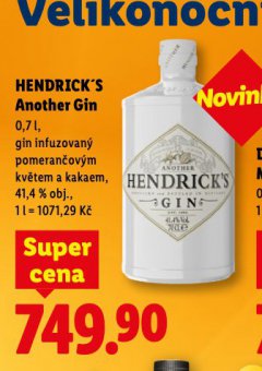 HENDRICK´S ANOTHER GIN