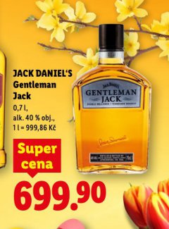 JACK DANIEL�S GENTLEMAN JACK