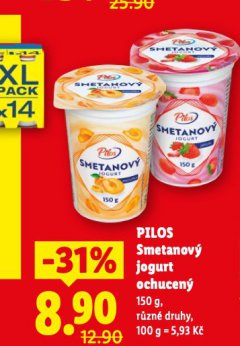 PILOS SMETANOVÝ JOGURT OCHUCENÝ