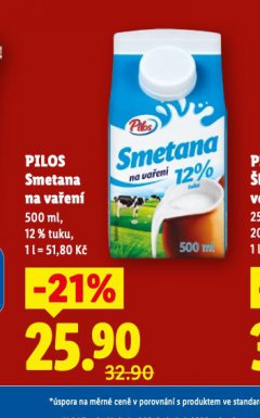 PILOS SMETANA NA VAŘENÍ