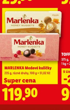 MARLENKA MEDOV� KULI�KY