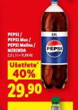 PEPSI, PEPSI MAX, PEPSI MALINA, MIRINDA