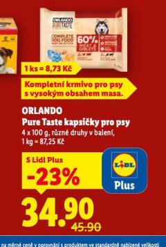 ORLANDO PURE TASTE KAPSI�KY PRO PSY