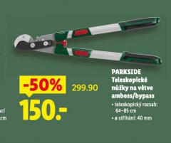 TELESKOPICKÉ NŮŽKY NA VĚTVE AMBOSS / BYPASS