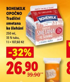 BOHEMILK OPO�NO TRADI�N� SMETANA KE �LEH�N�