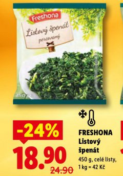 FRESHONA LISTOV� �PEN�T
