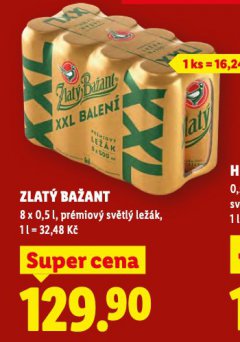 PIVO ZLAT� BA�ANT