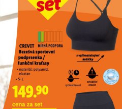 BEZEŠVÁ SPORTOVNÍ PODPRSENKA