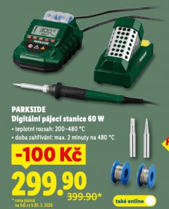 PARKSIDE DIGITÁLNÍ PÁJECÍ STANICE