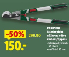 PARKSIDE TELESKOPICK� NَKY NA V�TVE AMBOSS