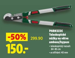 PARKSIDE TELESKOPICK� NَKY NA V�TVE BYPASS