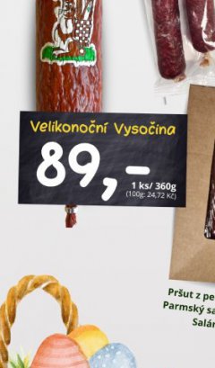 VELIKONOČNÍ VYSOČINA