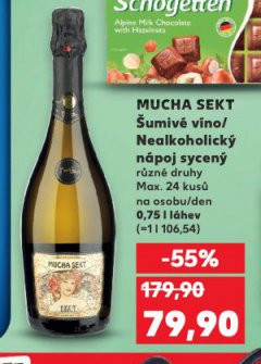 MUCHA SEKT ŠUMIVÉ VÍNO