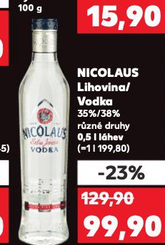 NICOLAUS VODKA