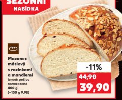 MAZANEC M�SLOV� S ROZINKAMI A MANDLEMI