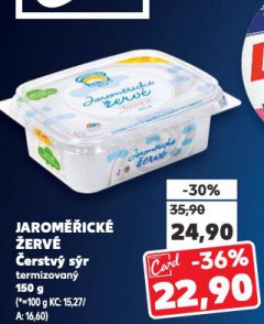 JAROMĚŘICKÉ ŽERVÉ