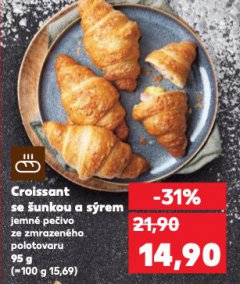 CROISSANT SE ŠUNKOU A SÝREM